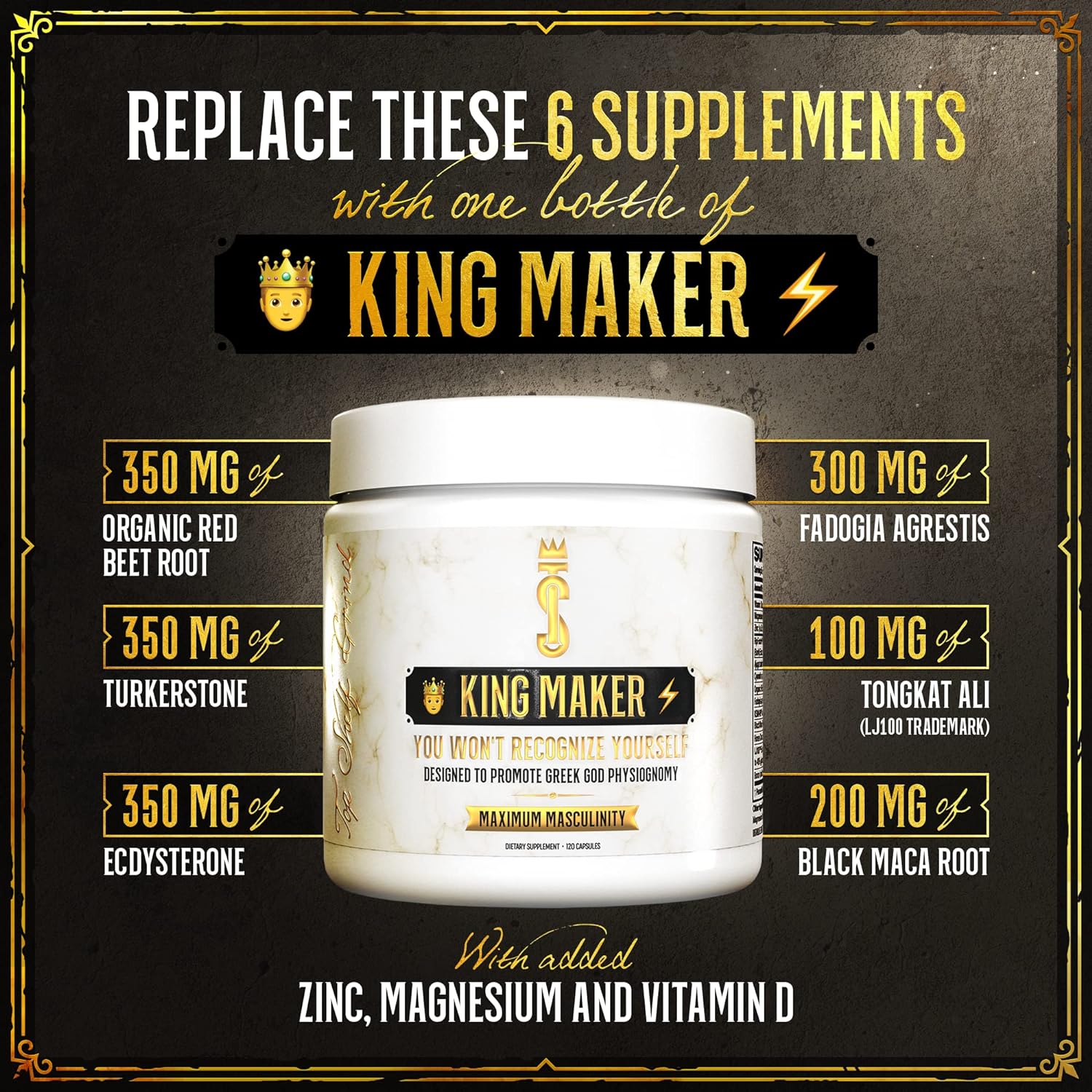Top Shelf Grind King Maker, 13-in-1 Anabolic Supplement for Men to Increas Join Top Shelf Grind Au supplements