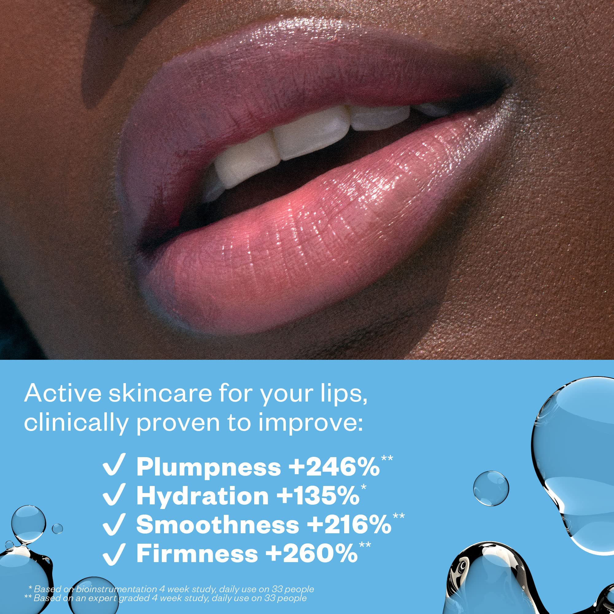 Kosas Lipfuel Hyaluronic Active Sport Lip Balm - Hydrates, Energizes and Protects - Natural Lip Treatment and Care (Rush) Kosas Au supplements
