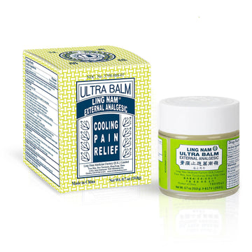 Ling Nam Ultra Balm External Analgesic, for Cooling Pain Relief Simple Backache Arthritis Strains Bruises Sprain, Muscle Pain, Muscle Soreness,0.7oz/19.8g Ling Nam Au supplements