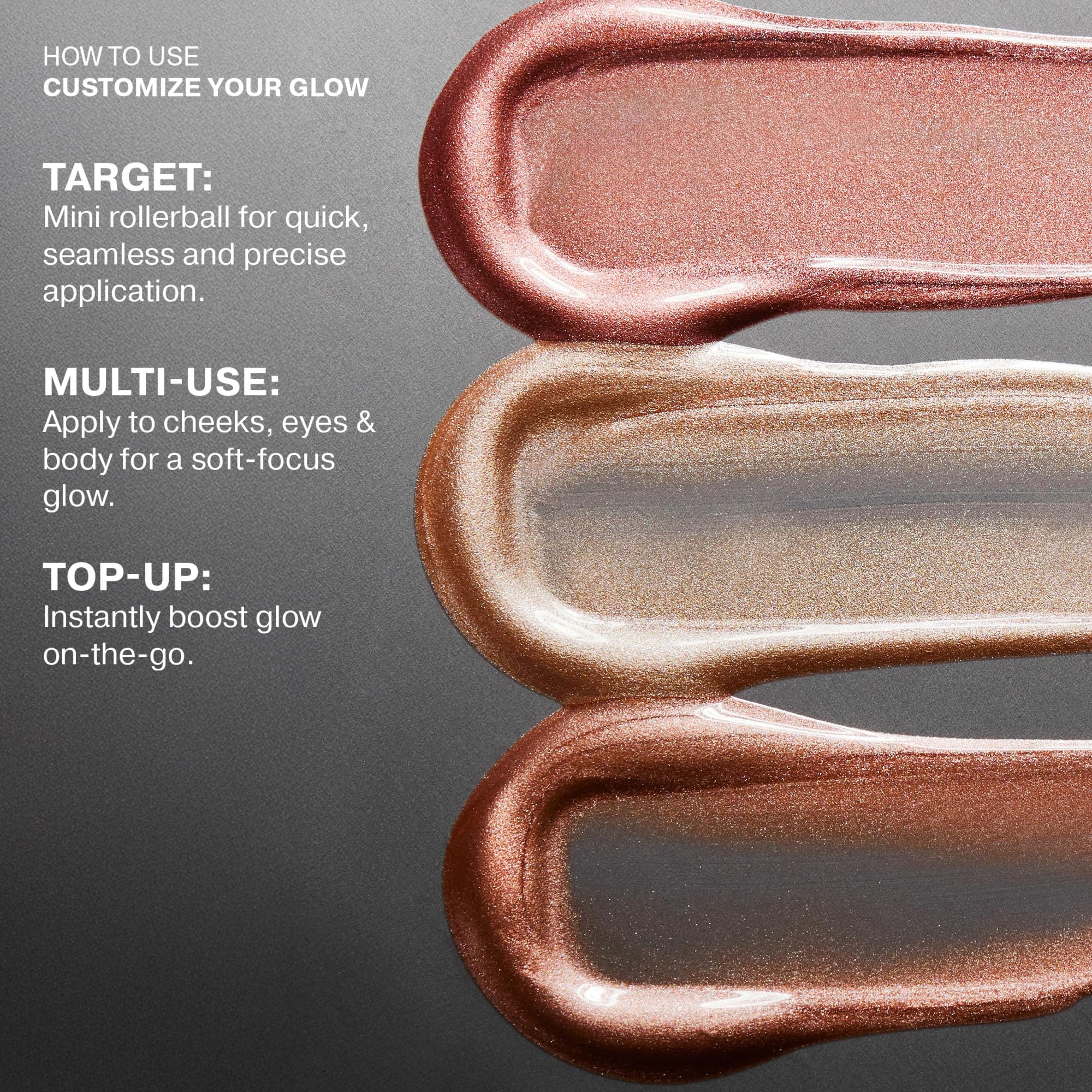 ICONIC LONDON Rollaway Glow | Liquid Highlighter for a Radiant Glow, Cruelty-Free, Vegan Makeup (Champagne Chic) 0.27 Fl oz ICONIC LONDON Au supplements