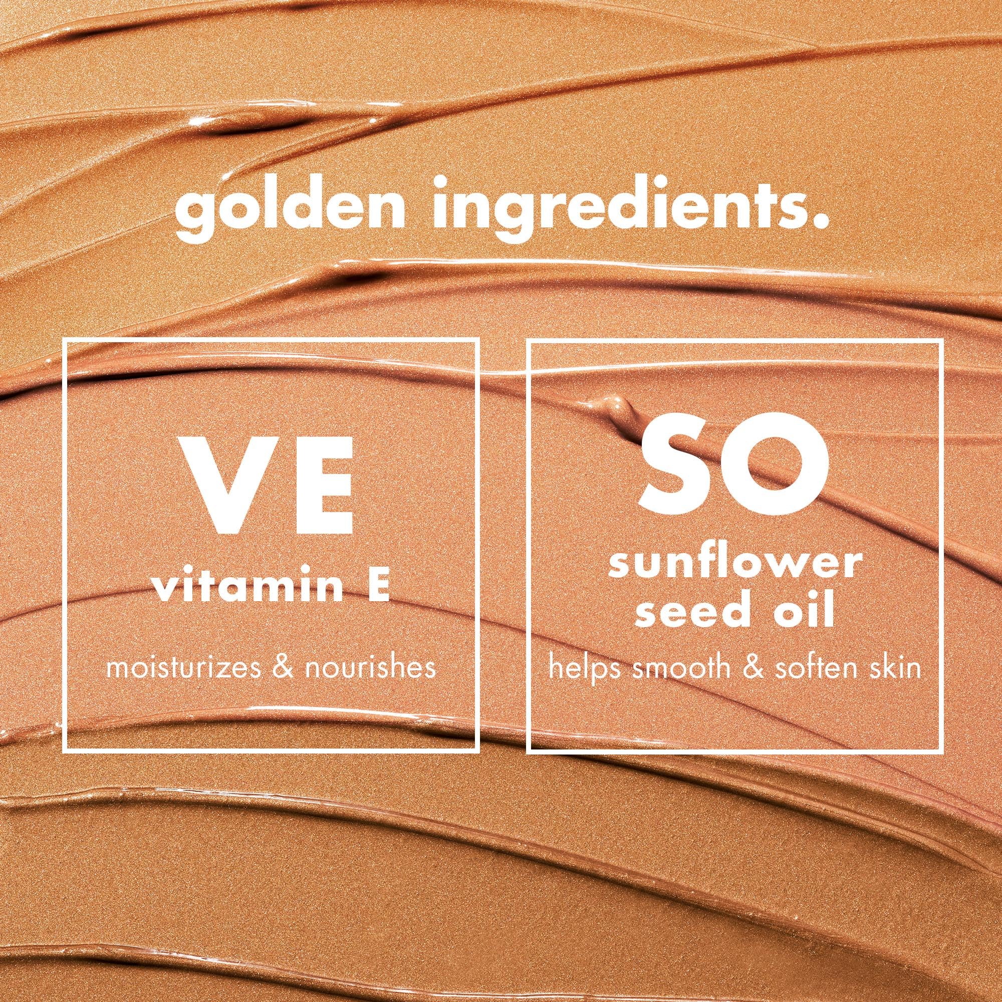 e.l.f. SKIN Bronzing Drops, Liquid Bronzer For Face & Skin, Creates A Sun-Kissed Glow, Infused With Vitamin E, Vegan & Cruelty-Free, Pure Gold e.l.f. Au supplements